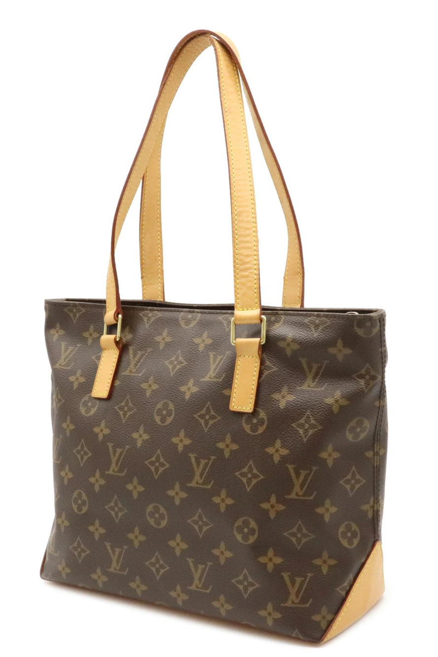 Louis Vuitton Bag Tote Cabas Piano Monogram Shoulder Brown